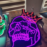 Skull Neon Sign