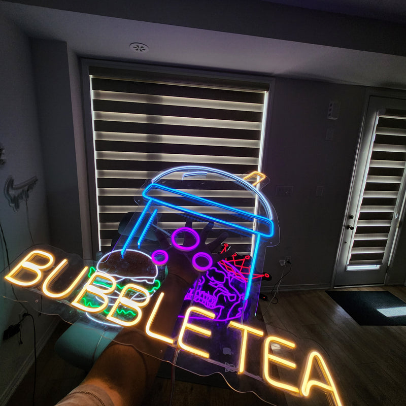 Bubble Tea Neon Sign