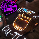 What a Cu-Tea Neon Sign