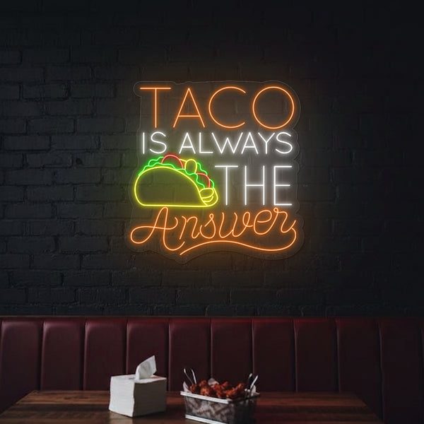 Taco Neon Sign