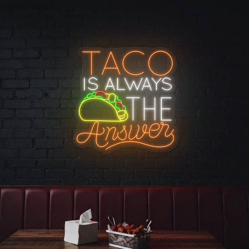 Taco Neon Sign