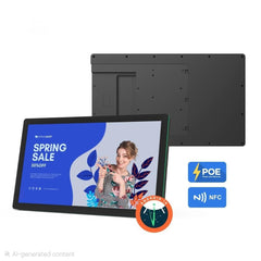 Wall Mount Android Tablet NFC Portable Touch Screen Indoor Advertising Display