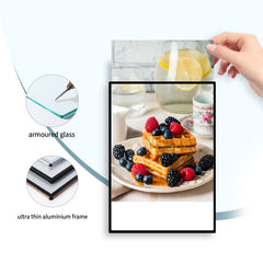 LED Backlit Single Side Acrylic Advertising Light Boxes 36 inches by 30 inches