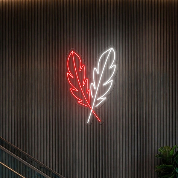 Leafes Neon Sign