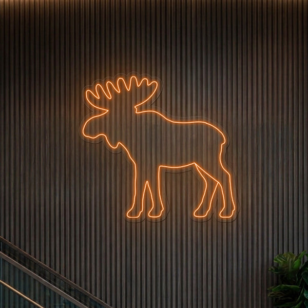 Moose Neon Sign