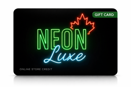 Gift Card Neon Luxe