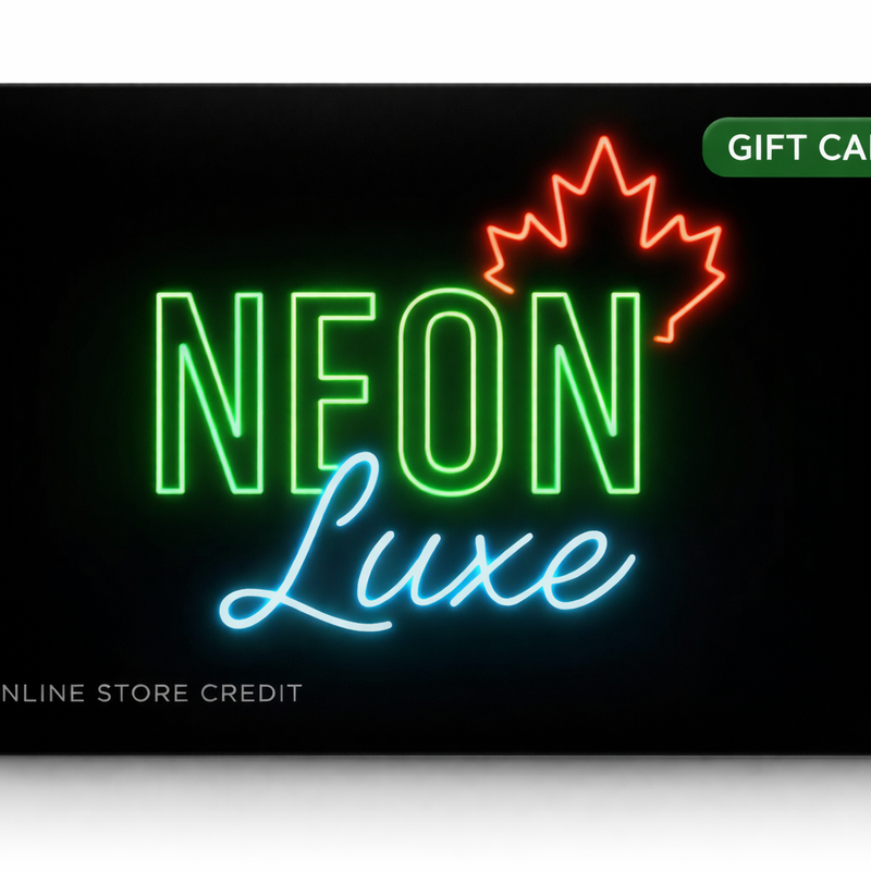 Gift Card Neon Luxe